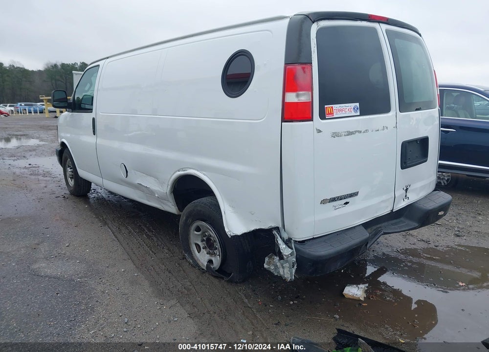2017 CHEVROLET EXPRESS 2500 WORK VAN VIN: 1GCWGAFF5H1196434