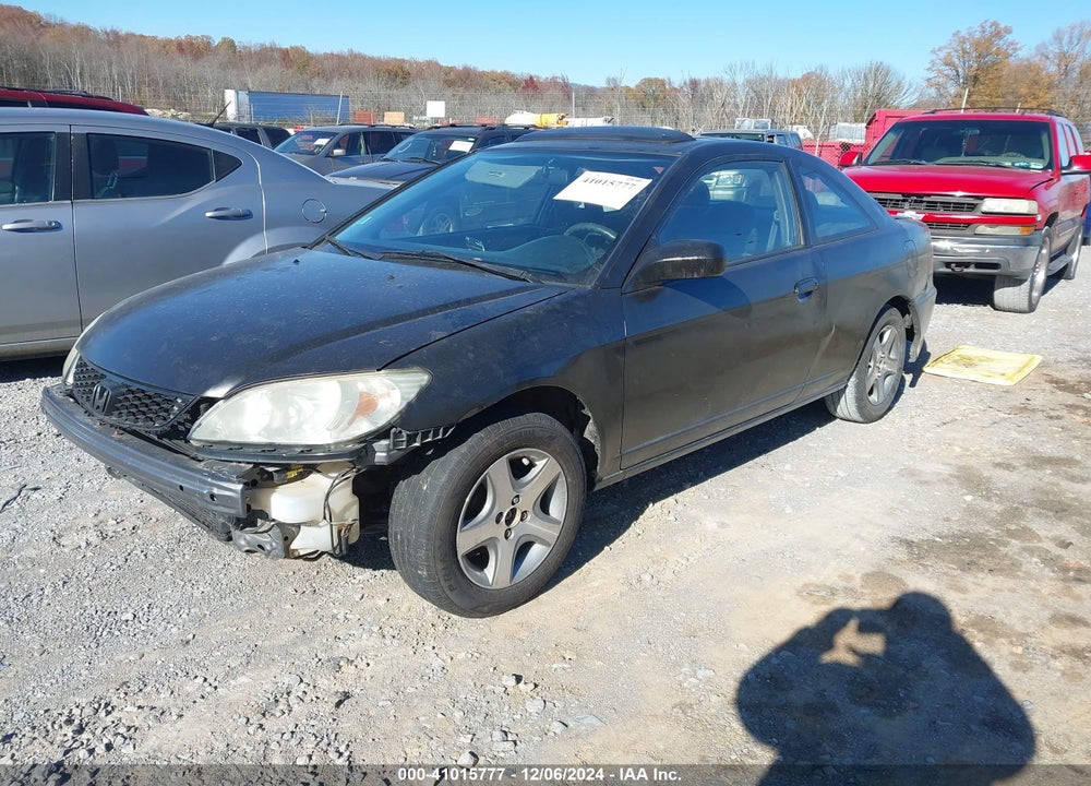 2005 HONDA CIVIC EX VIN: 1HGEM22015L017982