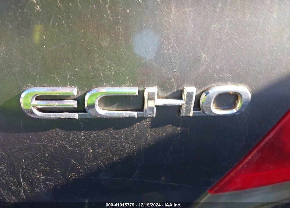 2003 TOYOTA ECHO VIN: JTDBT123130291027
