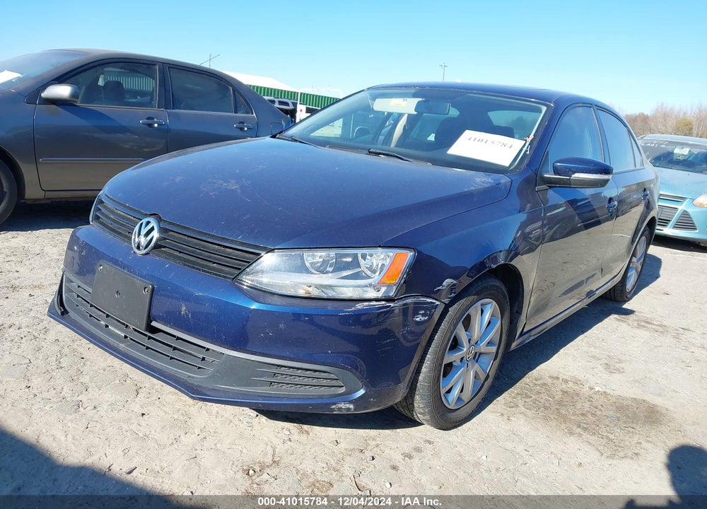 2012 VOLKSWAGEN JETTA 2.5L SE VIN: 3VWDP7AJ7CM384483