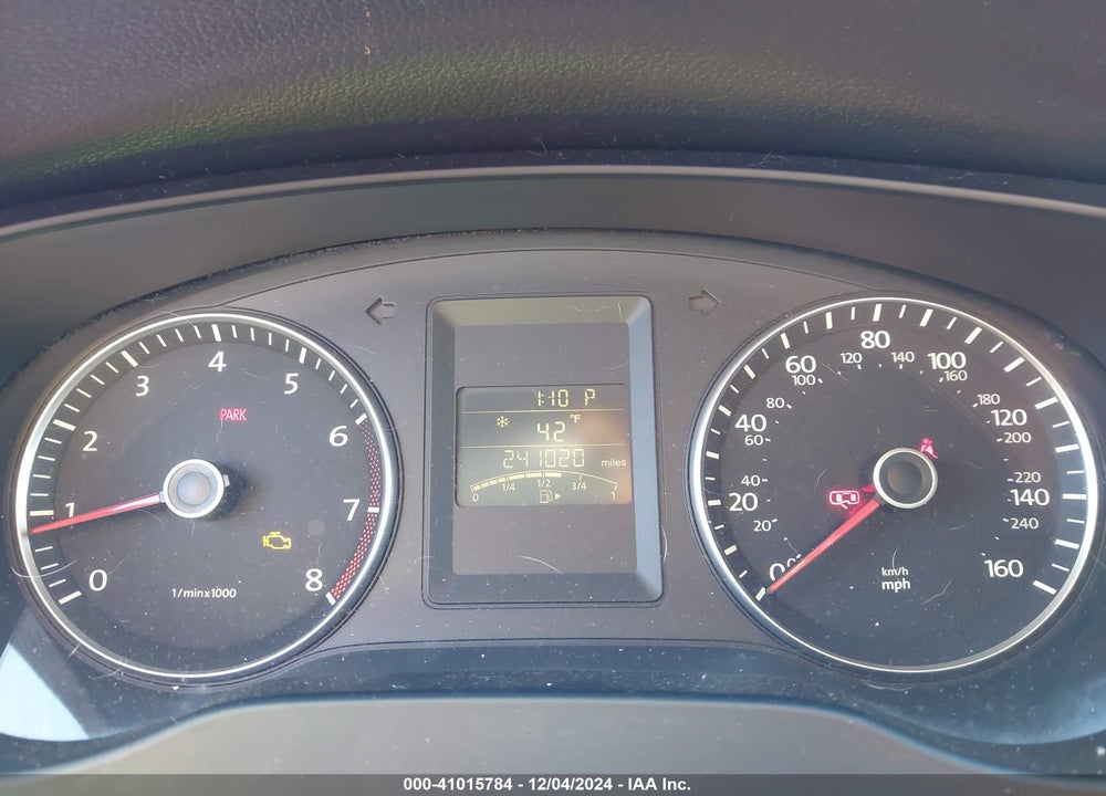 2012 VOLKSWAGEN JETTA 2.5L SE VIN: 3VWDP7AJ7CM384483