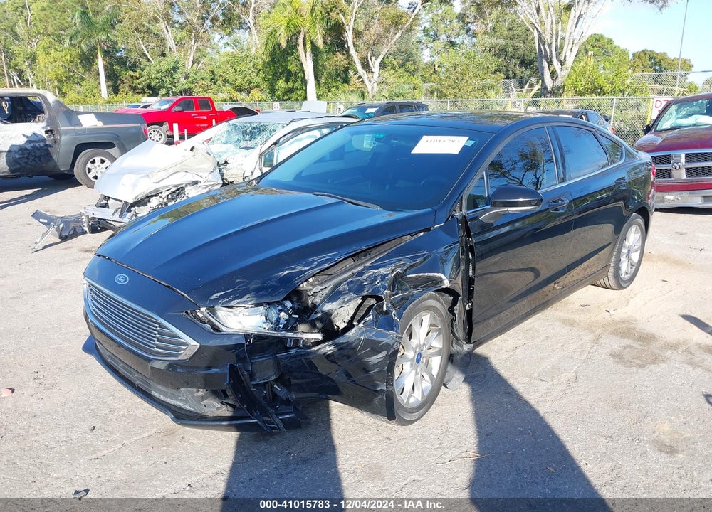 2017 FORD FUSION SE VIN: 3FA6P0H76HR402937