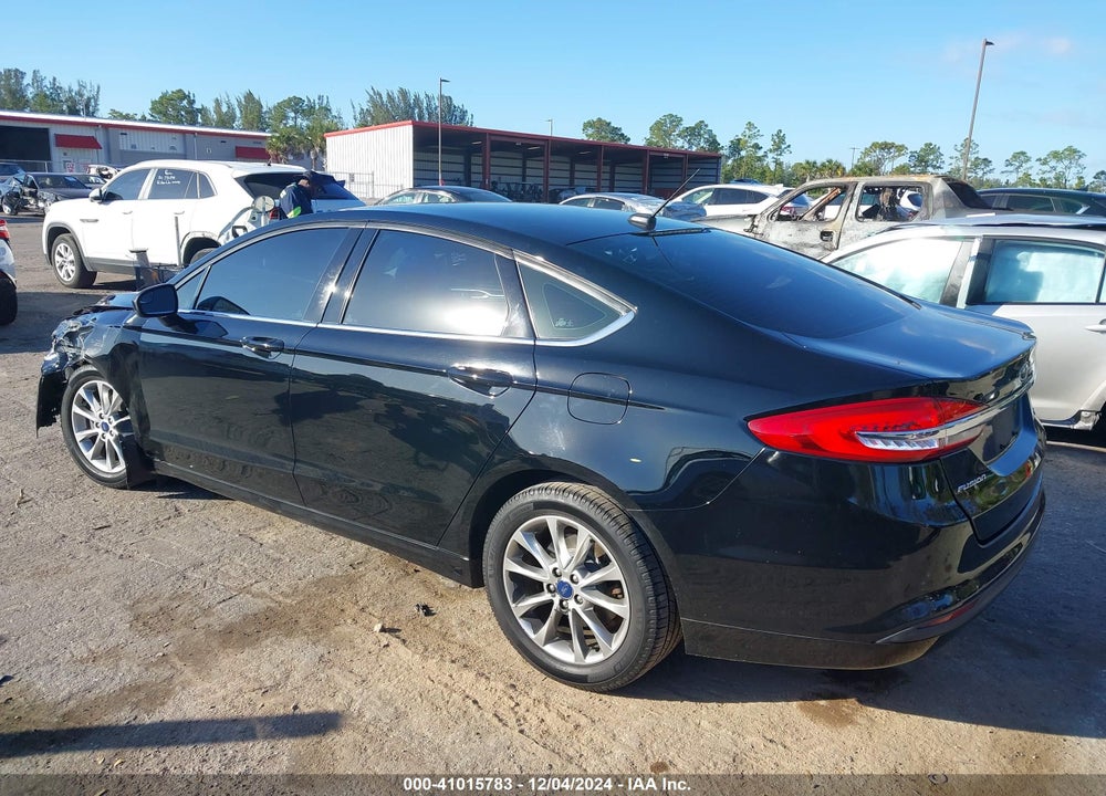 2017 FORD FUSION SE VIN: 3FA6P0H76HR402937