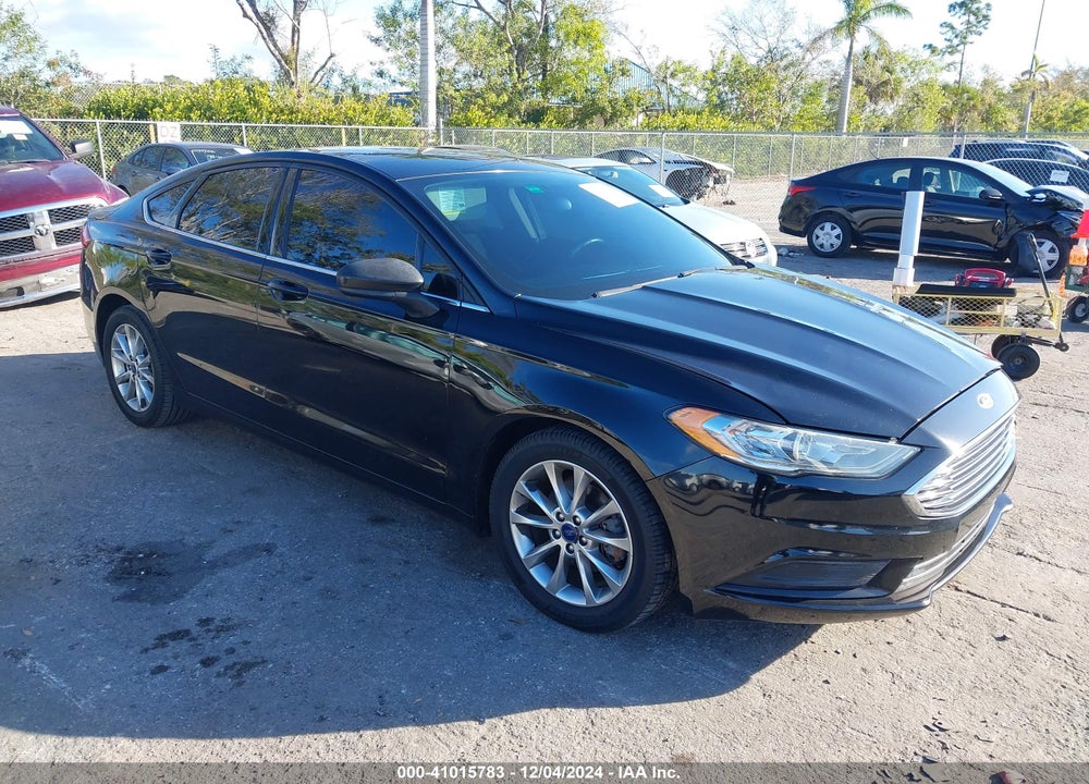2017 FORD FUSION SE VIN: 3FA6P0H76HR402937