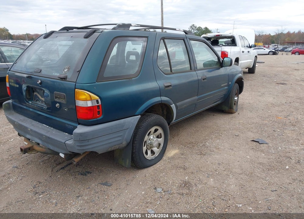 1998 ISUZU RODEO LS/S VIN: 4S2CK58W2W4316888