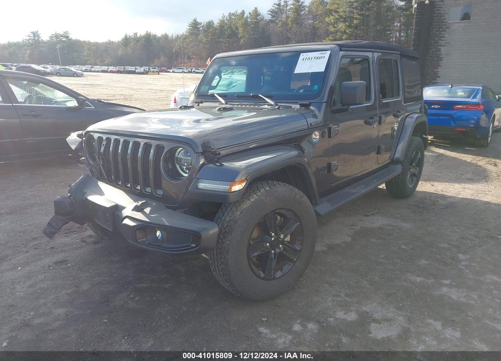 2021 JEEP WRANGLER UNLIMITED SAHARA ALTITUDE 4X4 VIN: 1C4HJXEN1MW611056