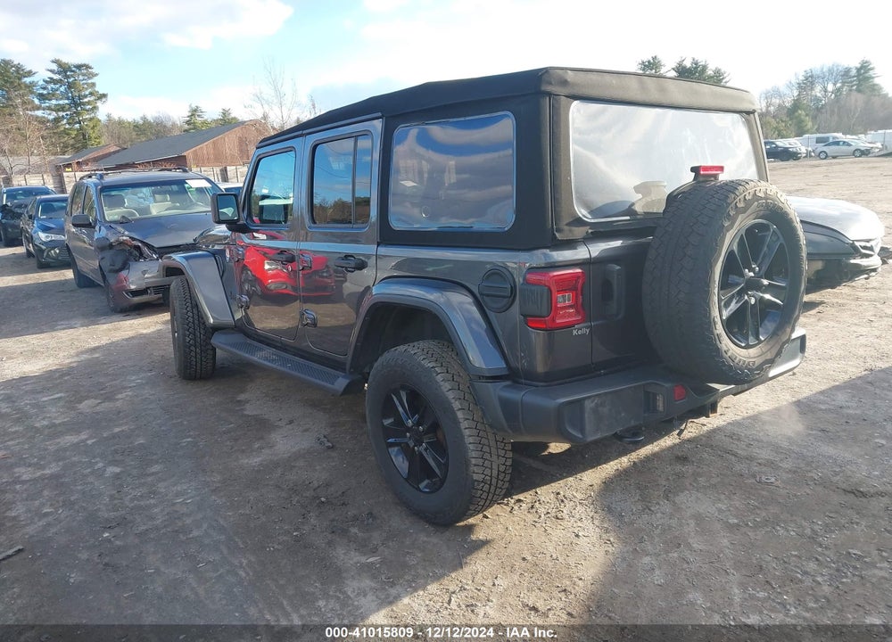 2021 JEEP WRANGLER UNLIMITED SAHARA ALTITUDE 4X4 VIN: 1C4HJXEN1MW611056