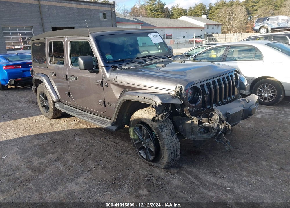 2021 JEEP WRANGLER UNLIMITED SAHARA ALTITUDE 4X4 VIN: 1C4HJXEN1MW611056