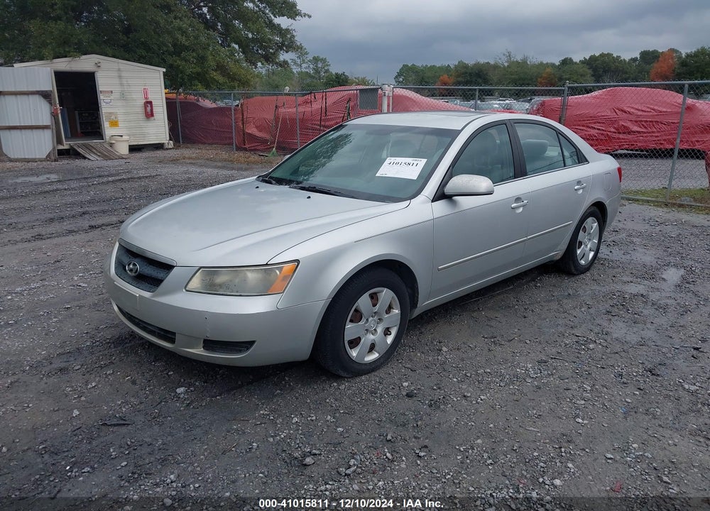 2008 HYUNDAI SONATA GLS VIN: 5NPET46C88H381164