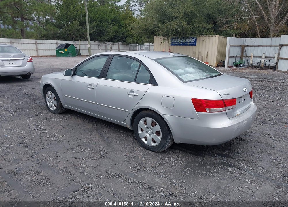 2008 HYUNDAI SONATA GLS VIN: 5NPET46C88H381164