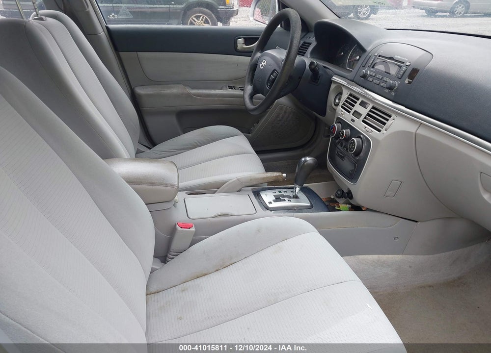 2008 HYUNDAI SONATA GLS VIN: 5NPET46C88H381164