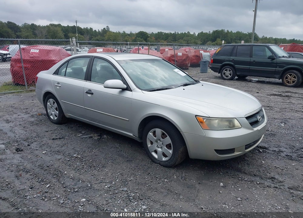 2008 HYUNDAI SONATA GLS VIN: 5NPET46C88H381164