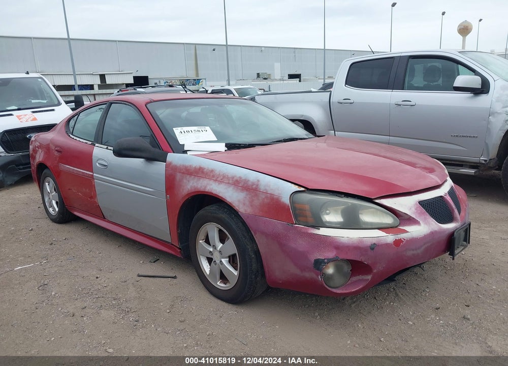 2008 PONTIAC GRAND PRIX VIN: 2G2WP552981131381