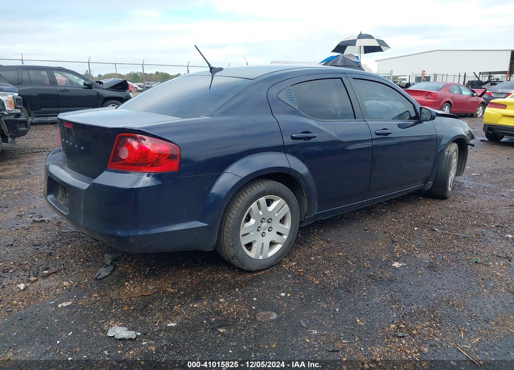2014 DODGE AVENGER SE VIN: 1C3CDZAB4EN154313