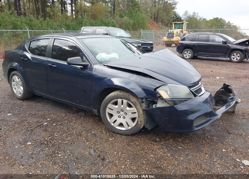 2014 DODGE AVENGER SE VIN: 1C3CDZAB4EN154313
