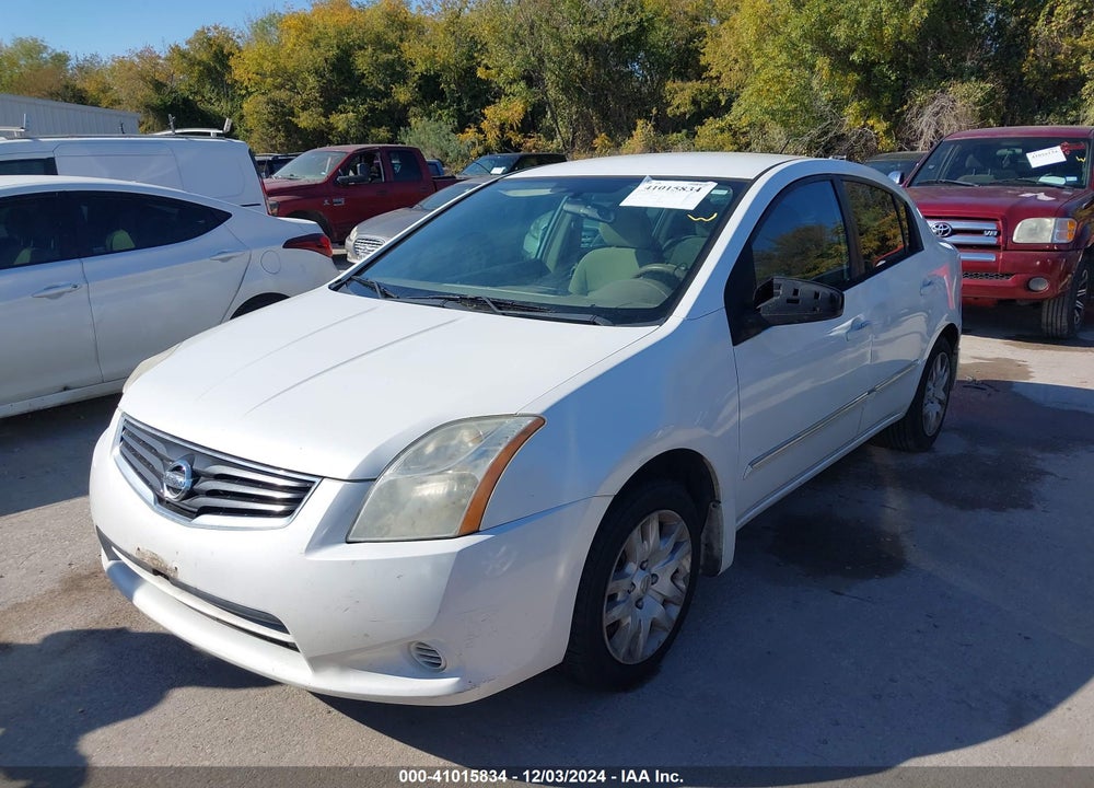 2012 NISSAN SENTRA 2.0 S VIN: 3N1AB6AP6CL653732