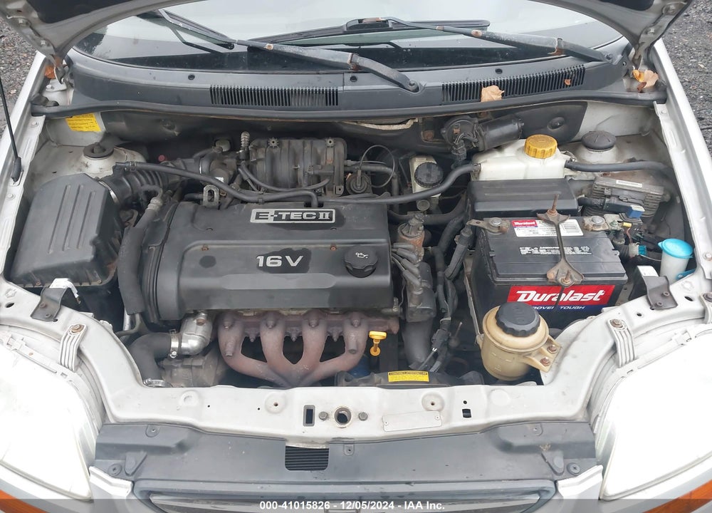 2006 CHEVROLET AVEO LS VIN: KL1TD66686B557291