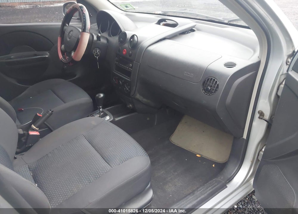 2006 CHEVROLET AVEO LS VIN: KL1TD66686B557291