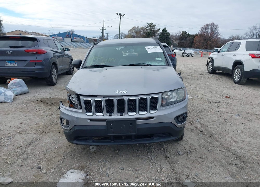 2014 JEEP COMPASS SPORT VIN: 1C4NJCBA6ED727850