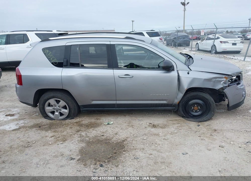 2014 JEEP COMPASS SPORT VIN: 1C4NJCBA6ED727850