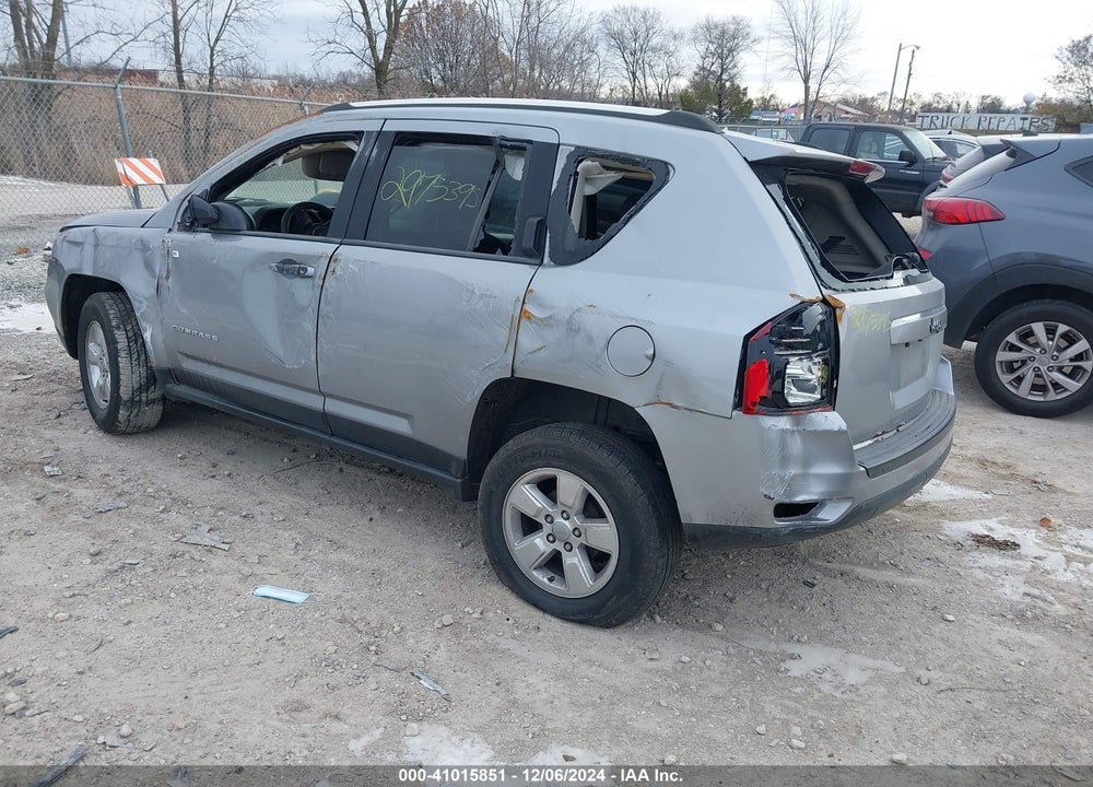2014 JEEP COMPASS SPORT VIN: 1C4NJCBA6ED727850