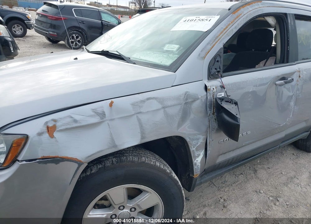 2014 JEEP COMPASS SPORT VIN: 1C4NJCBA6ED727850