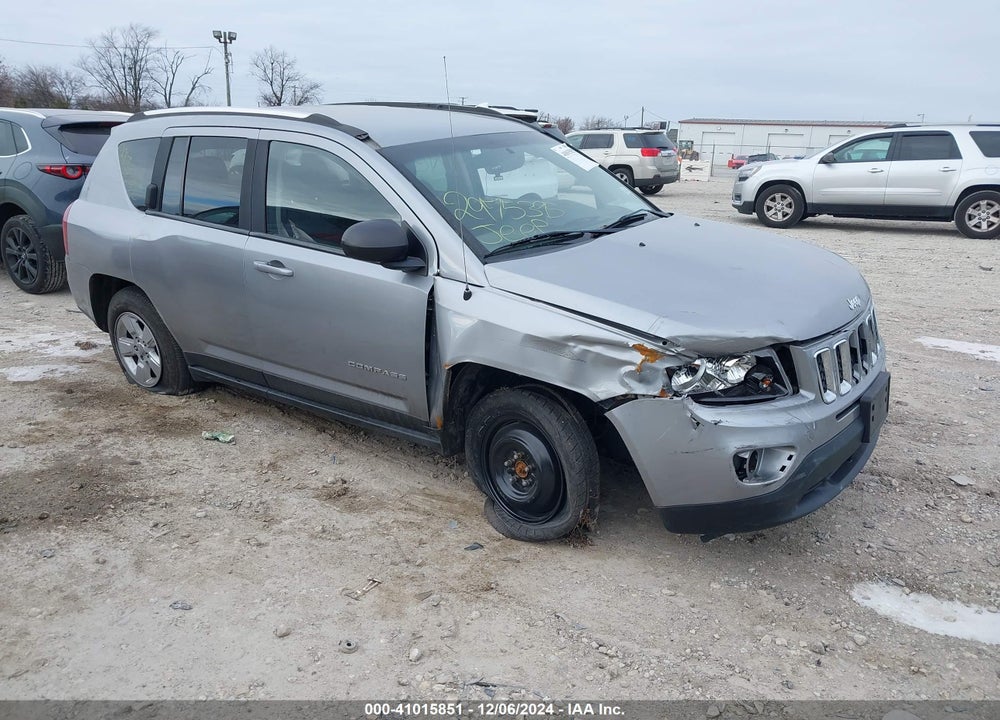 2014 JEEP COMPASS SPORT VIN: 1C4NJCBA6ED727850