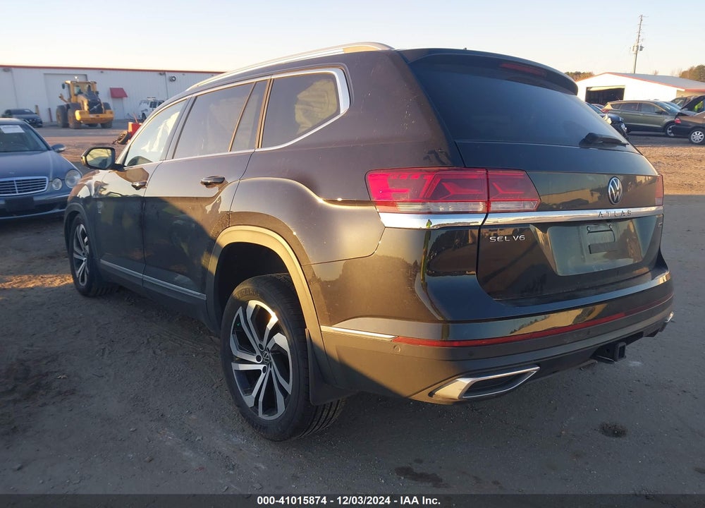2021 VOLKSWAGEN ATLAS 3.6L V6 SEL PREMIUM VIN: 1V2TR2CA8MC592494