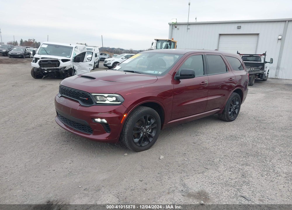 2022 DODGE DURANGO GT AWD VIN: 1C4RDJDG8NC160660