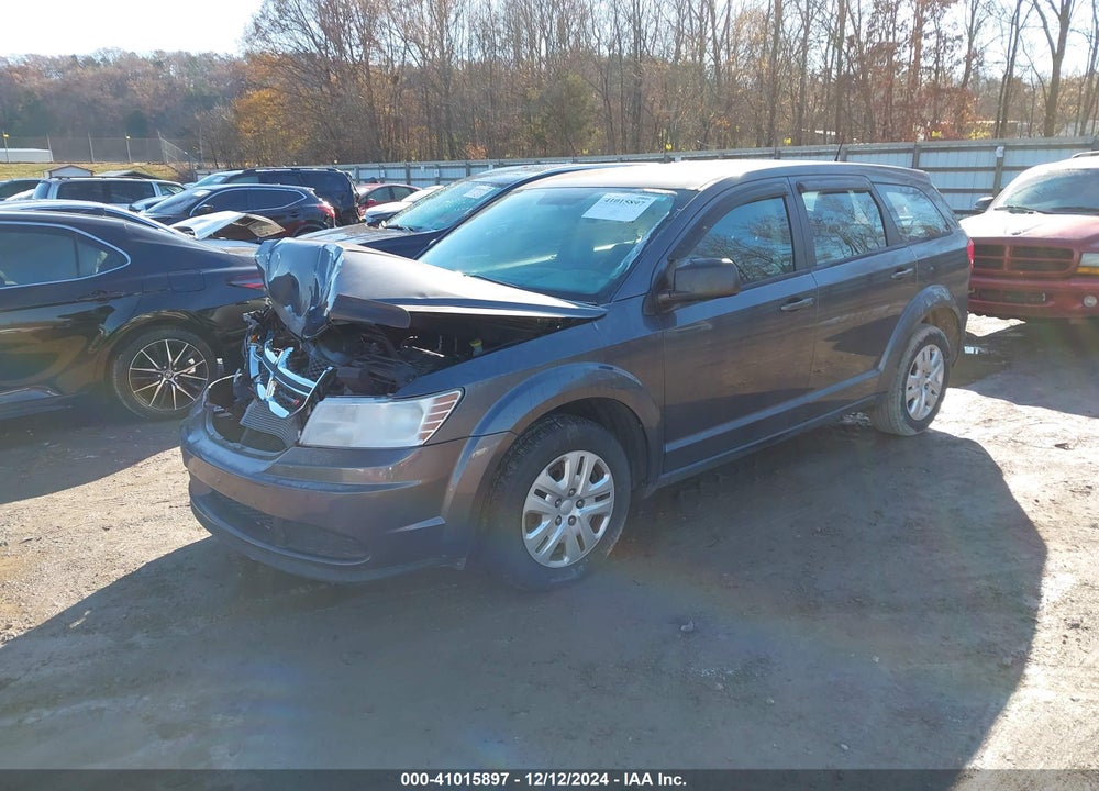 2015 DODGE JOURNEY AMERICAN VALUE PKG VIN: 3C4PDCAB4FT602870