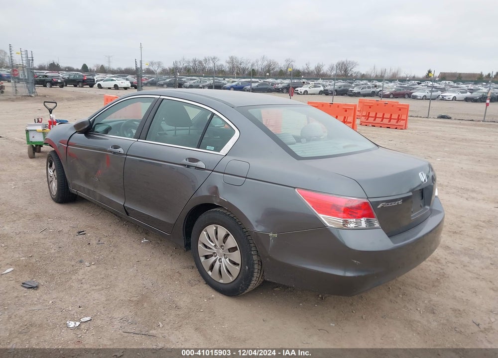 2009 HONDA ACCORD 2.4 LX VIN: 1HGCP26349A190478