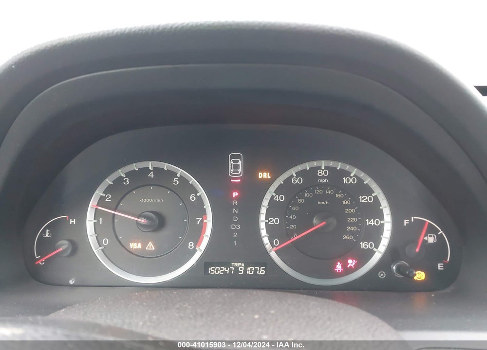 2009 HONDA ACCORD 2.4 LX VIN: 1HGCP26349A190478
