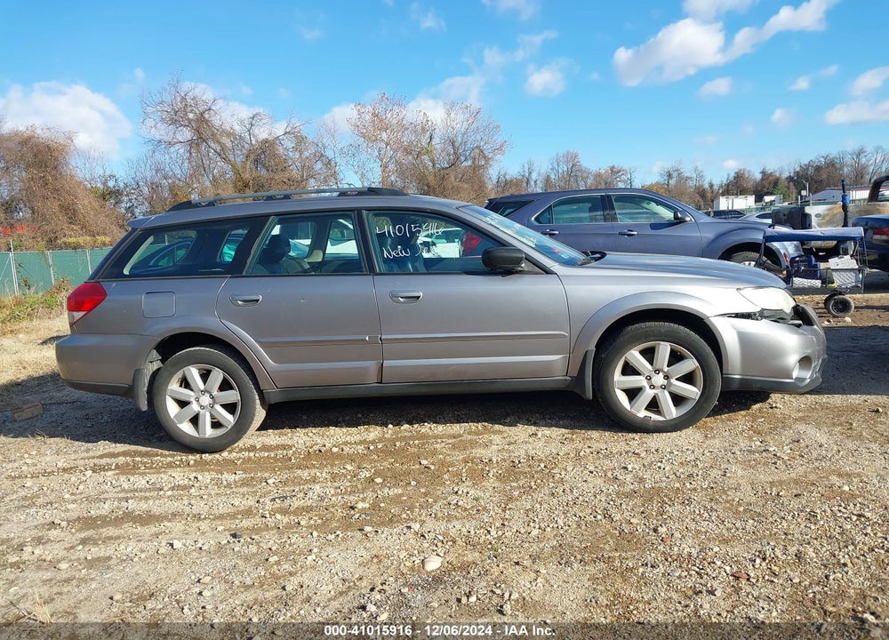 2008 SUBARU OUTBACK 2.5I LIMITED/2.5I LIMITED L.L. BEAN EDITION VIN: 4S4BP62C687305905
