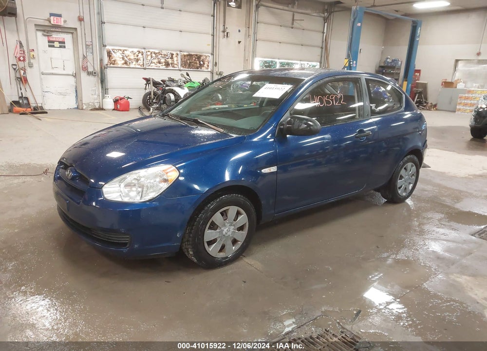 2007 HYUNDAI ACCENT GS VIN: KMHCM36C97U011212