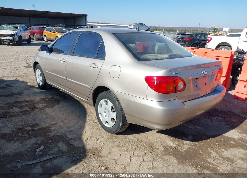 2003 TOYOTA COROLLA LE VIN: 1NXBR32EX3Z103170