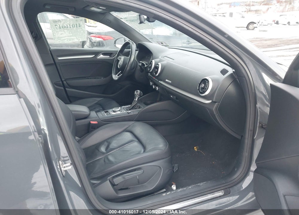 2017 AUDI A3 2.0T PREMIUM VIN: WAUAUGFF4H1066146