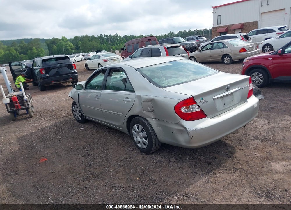 2003 TOYOTA CAMRY LE VIN: 4T1BE32K73U238818