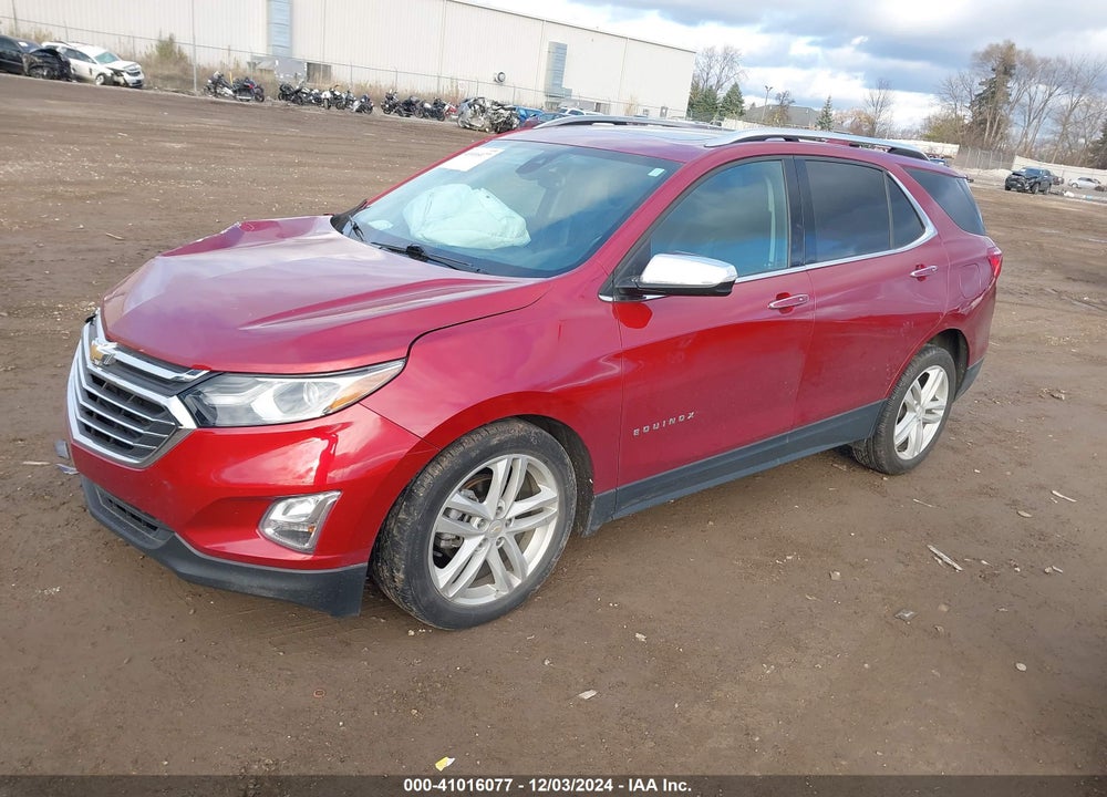 2018 CHEVROLET EQUINOX PREMIER VIN: 2GNAXVEV0J6148585