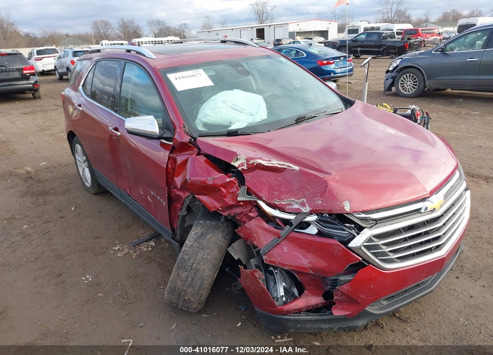 2018 CHEVROLET EQUINOX PREMIER VIN: 2GNAXVEV0J6148585