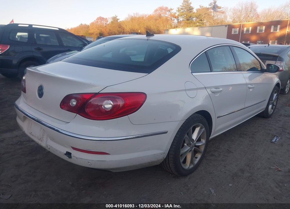 2010 VOLKSWAGEN CC LUXURY VIN: WVWHL7AN4AE522423