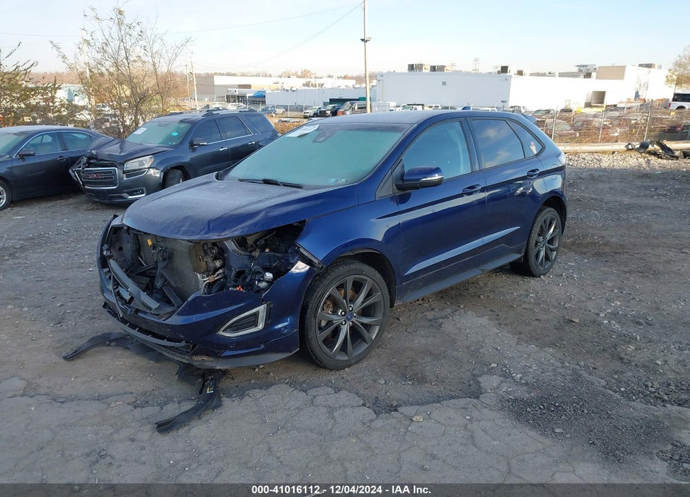 2016 FORD EDGE SPORT VIN: 2FMPK4AP7GBB29529