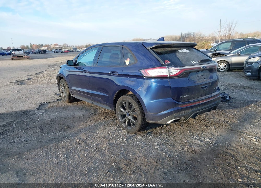 2016 FORD EDGE SPORT VIN: 2FMPK4AP7GBB29529