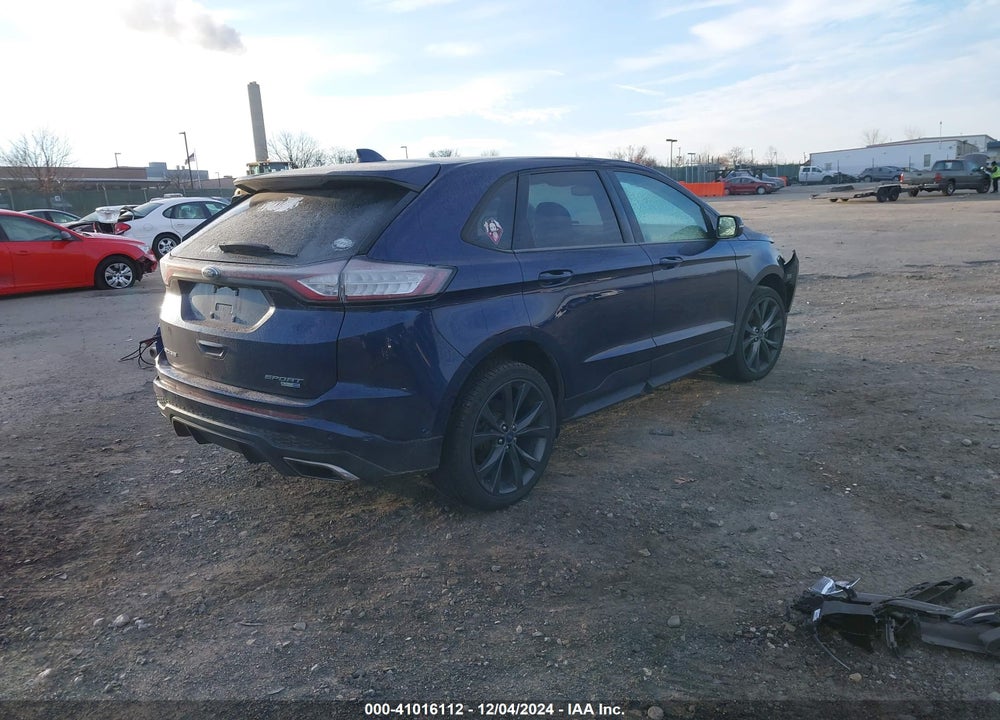 2016 FORD EDGE SPORT VIN: 2FMPK4AP7GBB29529