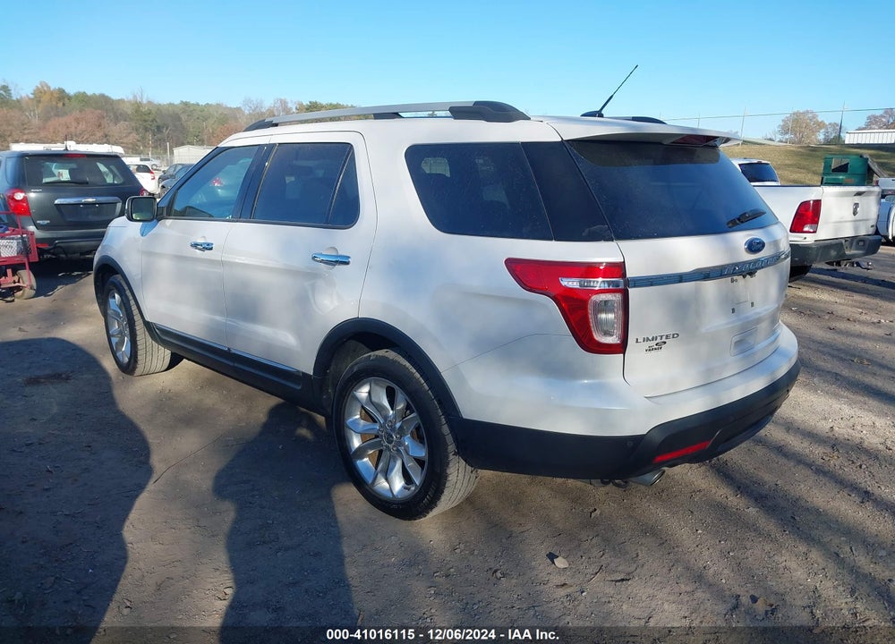 2011 FORD EXPLORER LIMITED VIN: 1FMHK8F82BGA24198