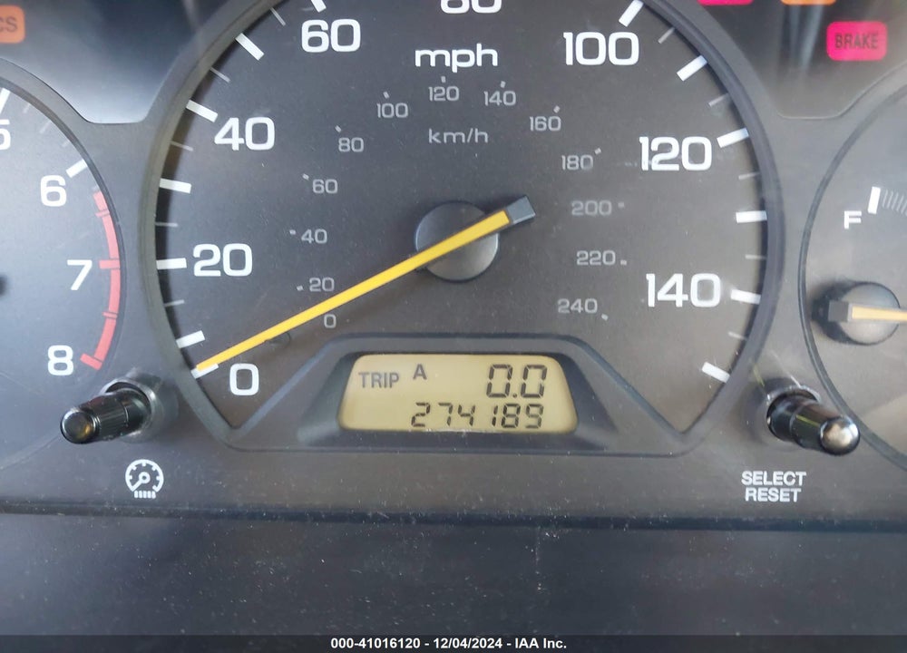 2001 HONDA ACCORD 3.0 EX VIN: 1HGCG16541A014370