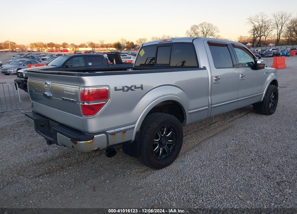 2011 FORD F-150 PLATINUM VIN: 1FTFW1ET7BFA98204