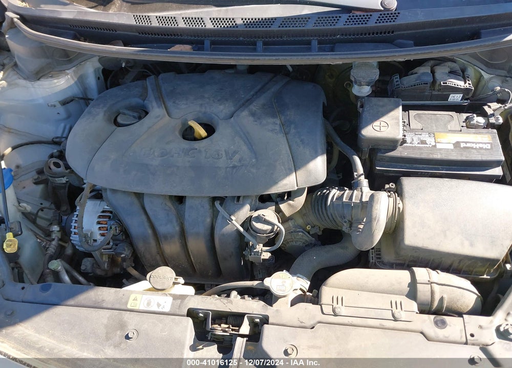 2016 KIA FORTE VIN: KNAFK4A69G5607894