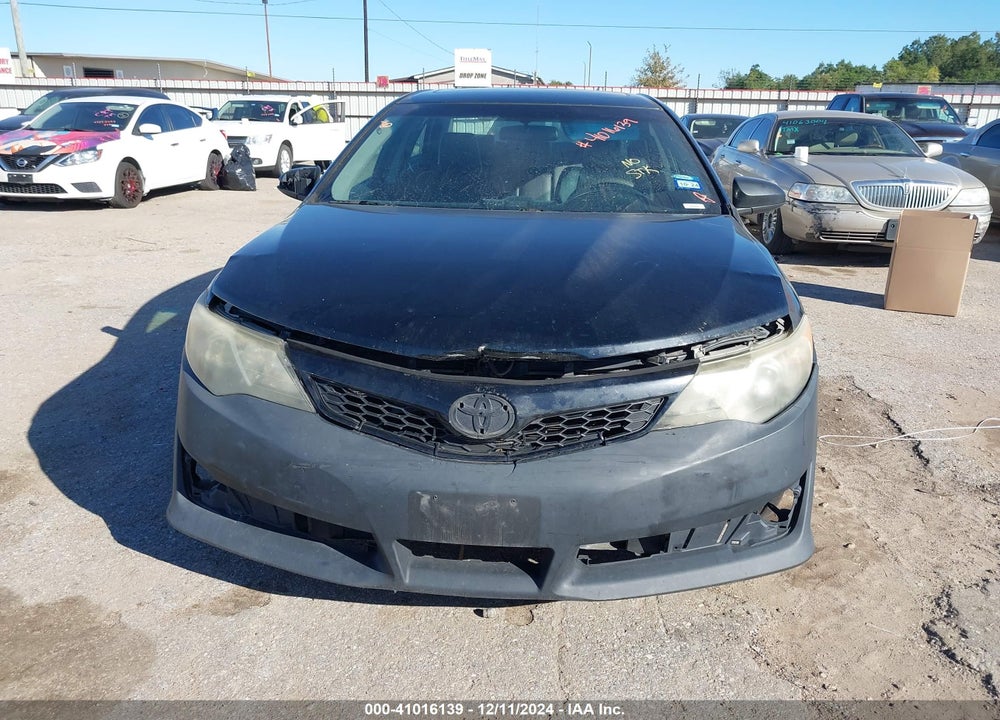 2012 TOYOTA CAMRY SE VIN: 4T1BF1FK3CU637043