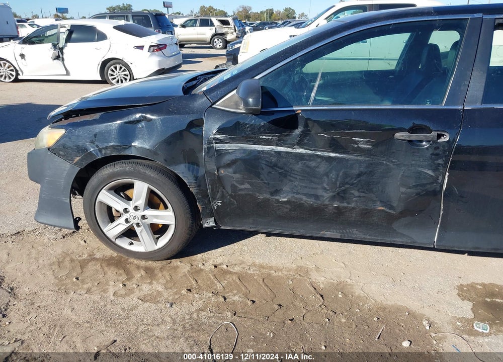 2012 TOYOTA CAMRY SE VIN: 4T1BF1FK3CU637043