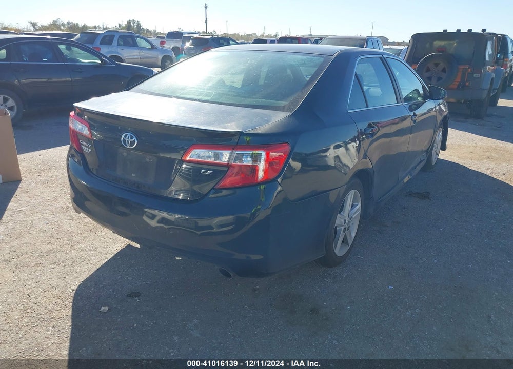 2012 TOYOTA CAMRY SE VIN: 4T1BF1FK3CU637043